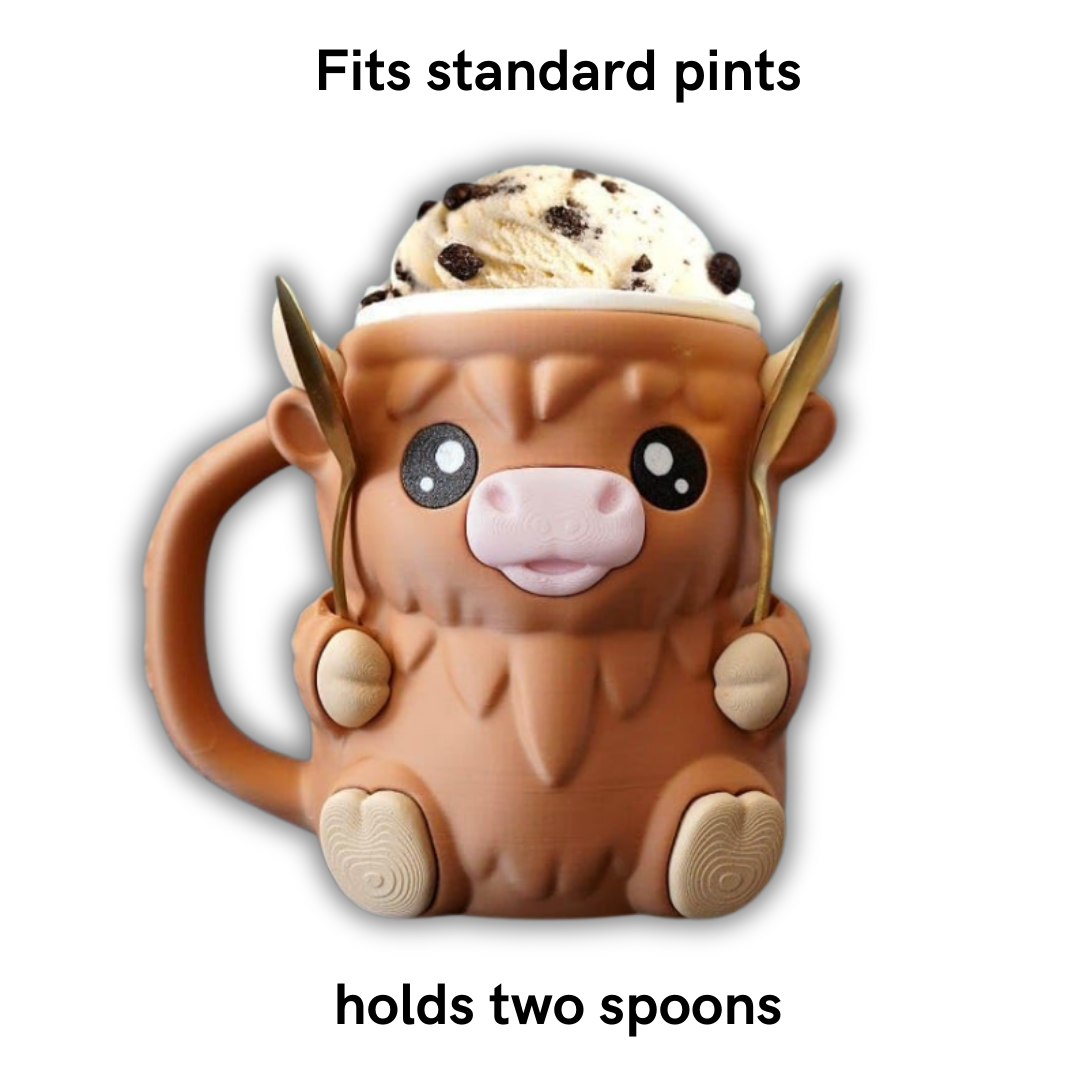 Cozy Cow Ice Cream Mug