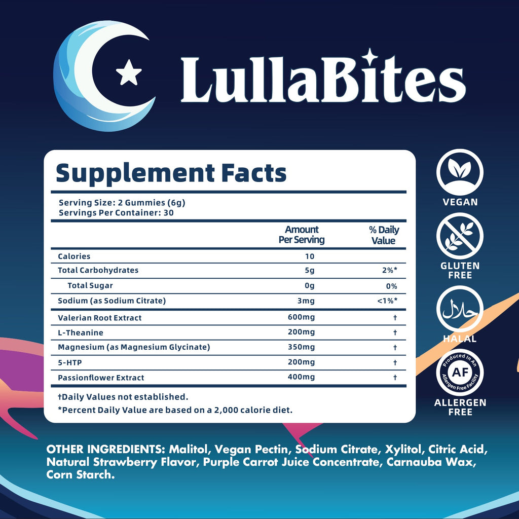 LullaBites Sleep Gummies