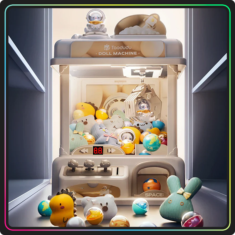 Mini Arcade Claw Machine Fun