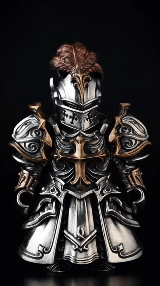 Magnetic Medieval Figurines