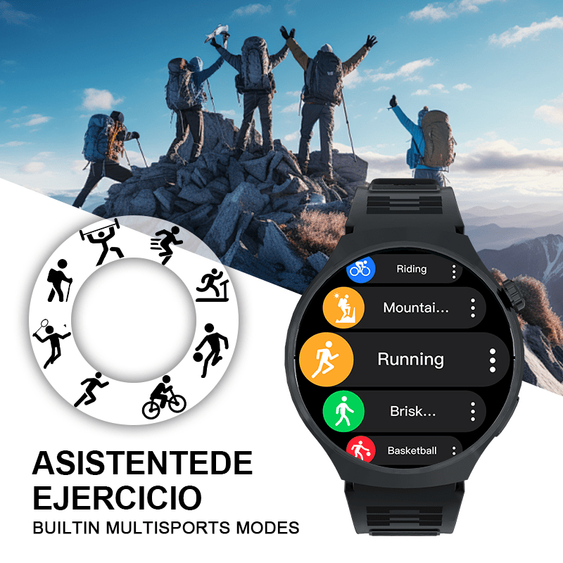 [Valentine's Day Gift] Valentine's Day Gift - Bestselling Round Model, 2.01" Extra-Large Screen, Smartwatch with Wireless Calling (Answer/Make/Reject Calls) for Men and Women, with 100+ Sports Modes, Sleep Monitor, Includes Games/Weather/Calculator/Pedome